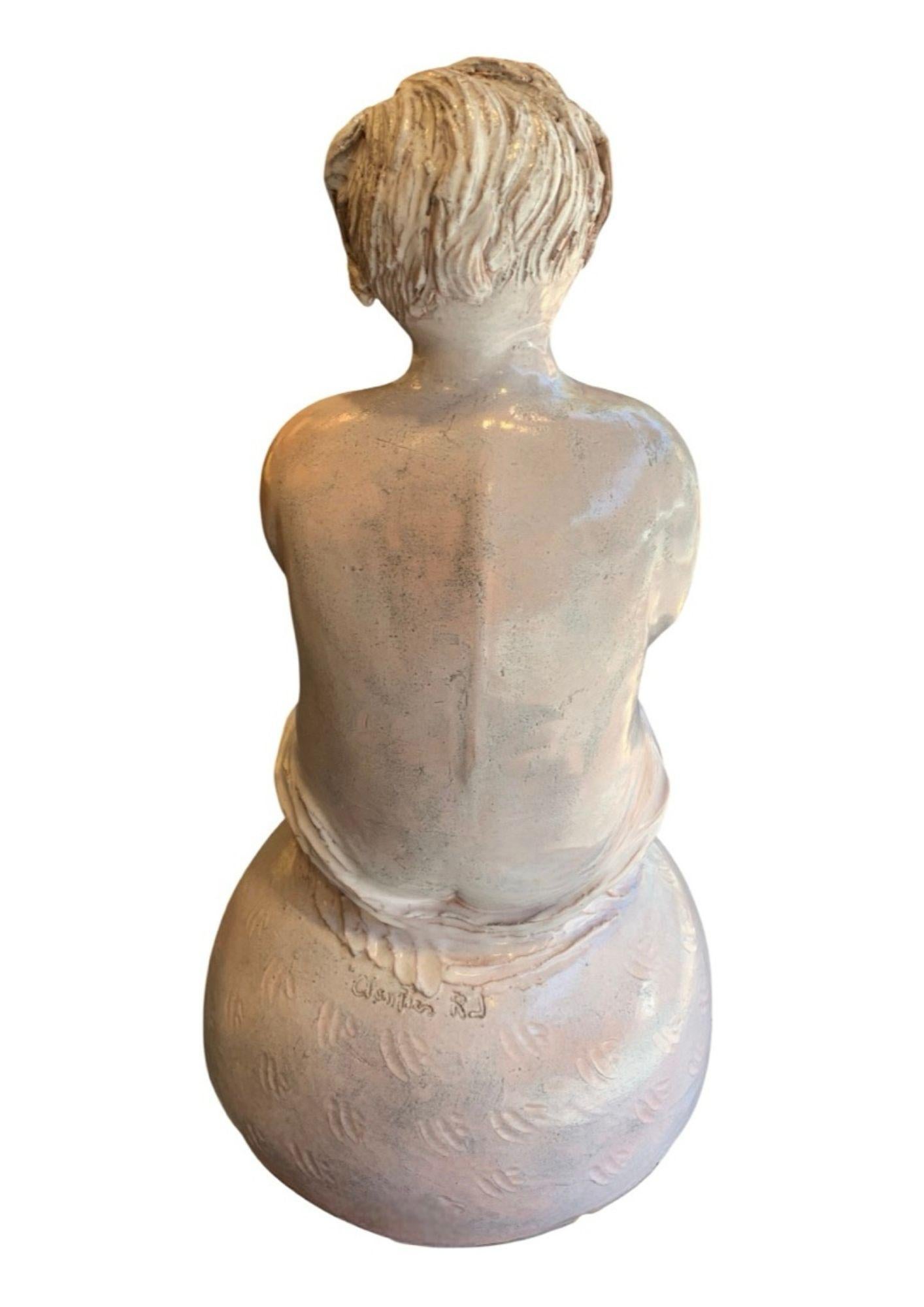 Sublime sculpture des frères céramistes français Robert et Jean Cloutier
