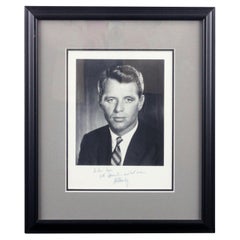 Robert F. Kennedy Signed and Inscribed Photograph