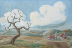 Country Landscape by Robert Fabian Butts