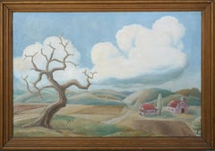 Vintage Country Landscape by Robert Fabian Butts