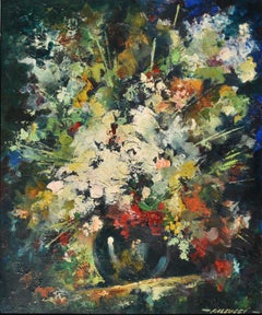 Robert Falcucci (1900–1989) French Post Impressionist Mid Century Oil Painting