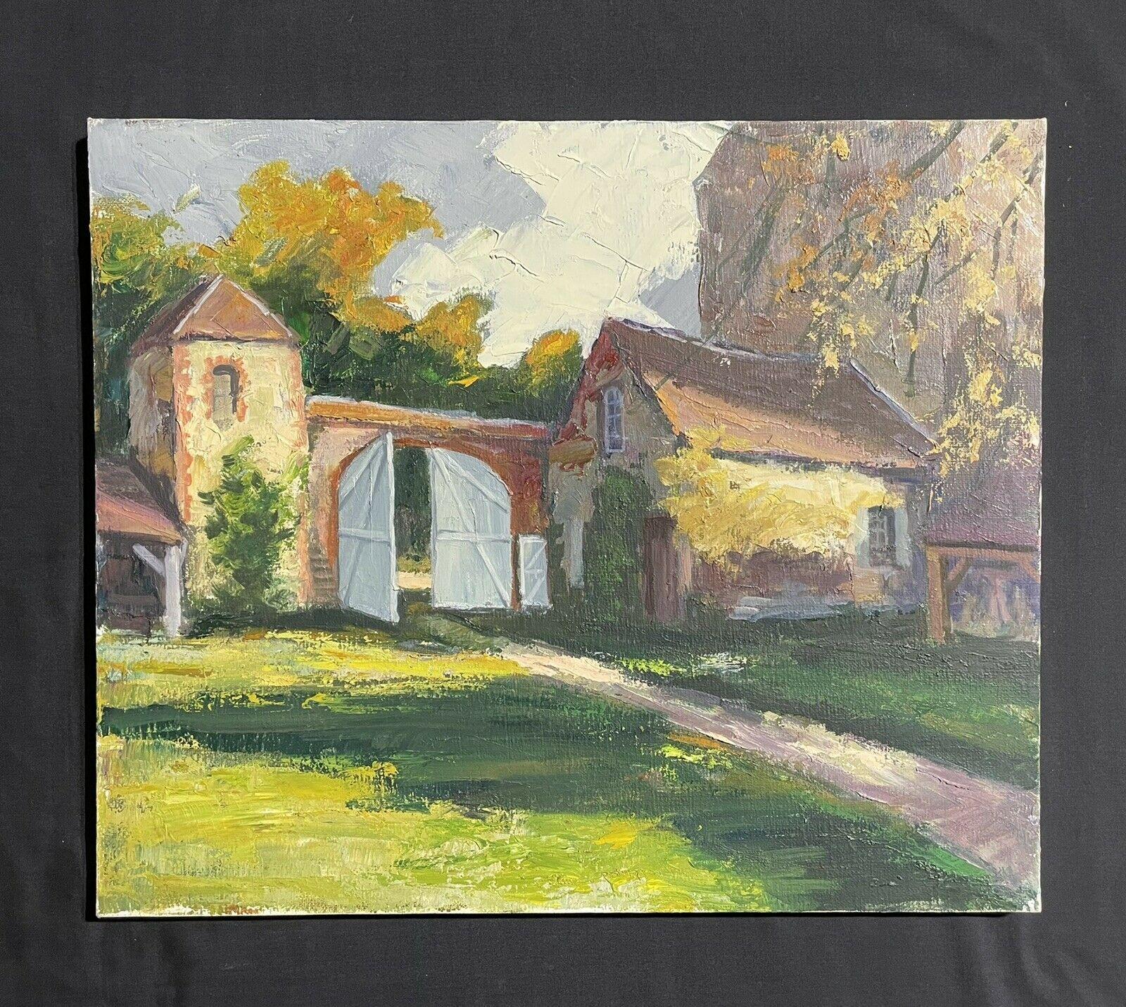 ROBERT FALCUCCI (1900-1989) MID 20TH CENTURY FRENCH IMPRESSIONIST OIL - CHATEAU - Painting by Robert Falcucci