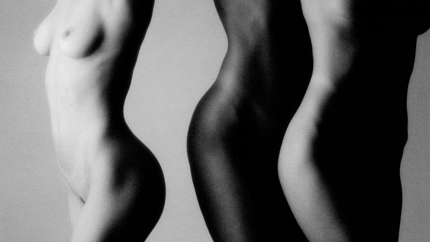 Robert Farber Nude Photograph - Three Torsos