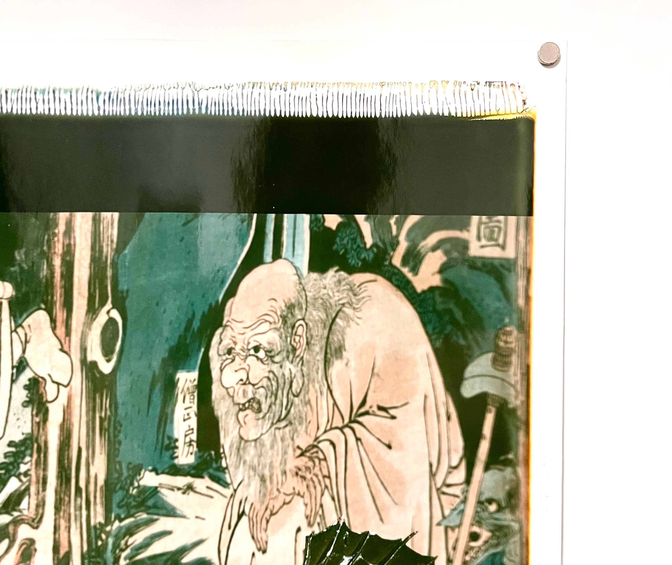 Large Format Polaroid Photograph Still Life Color Photo Dye Print Robert Fichter For Sale 8