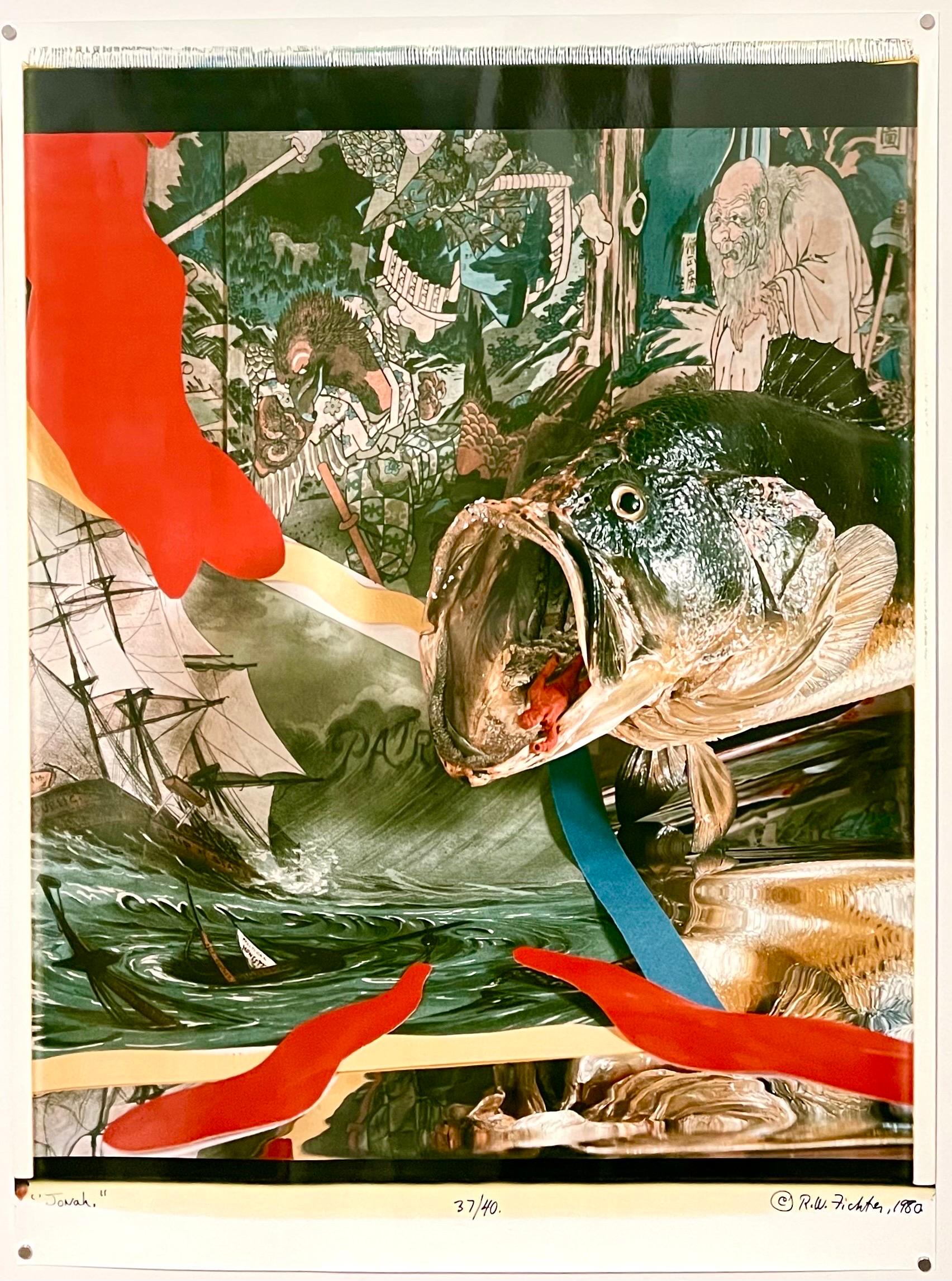 
Robert Fichter
Title: Jonah
Date: 1980
Original Polaroid Large Format Print (Photo-Internal dye diffusion transfer)
Location:	Cambridge Massachusetts United States
Dimensions: Image: 27 1/2 x 20 1/2 in. (69.9 x 52.1 cm), Paper: 29 1/4 x 21 1/2 in.