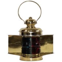Antique Robert Findlay Marine Lantern from Bow