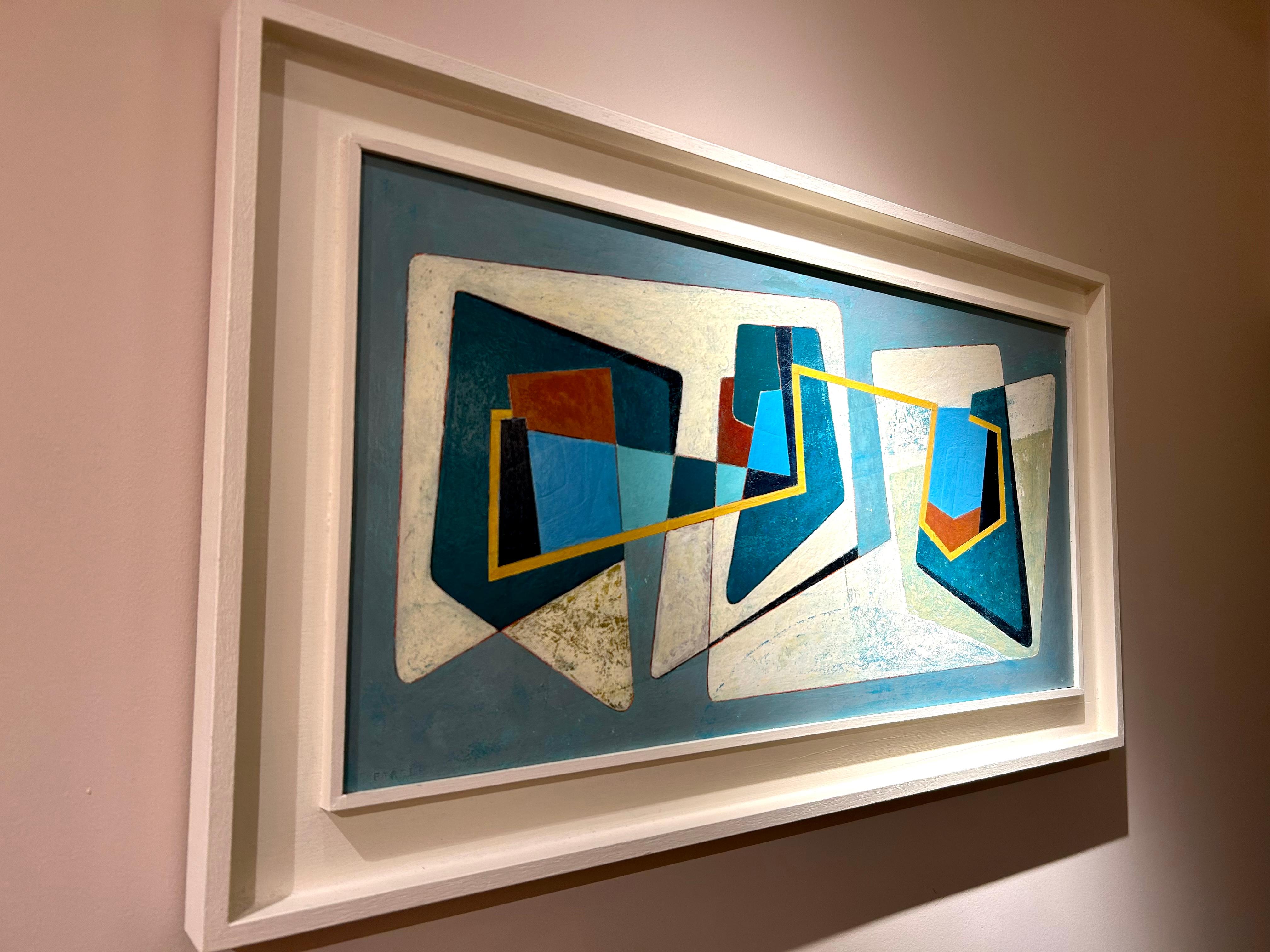 Study for Sculpture No 218 - Painting by Robert Fogell