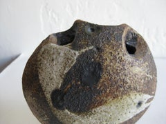 Robert Fournier British Studio Art Pottery Modernist Stoneware Vase Vessel