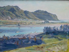 Conwaytuary Wales – schottisches impressionistisches Landschafts-Ölgemälde des 19. Jahrhunderts