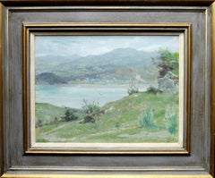  Welsh Landscape - Scottish 19thC Impressionist oil painting Conway Snowdonia