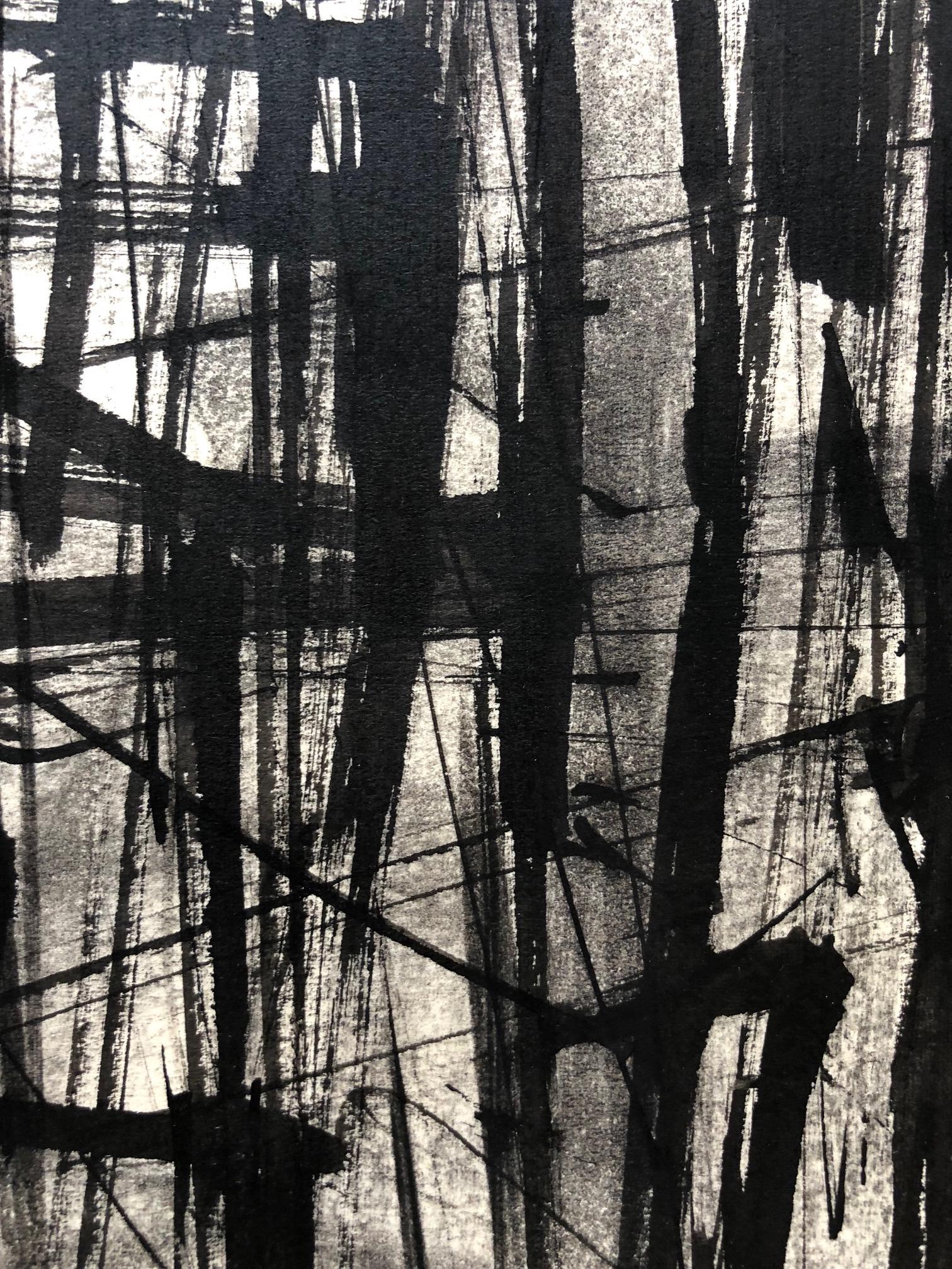 Zeichnung von Robert Freiman, 1956 (Moderne) im Angebot