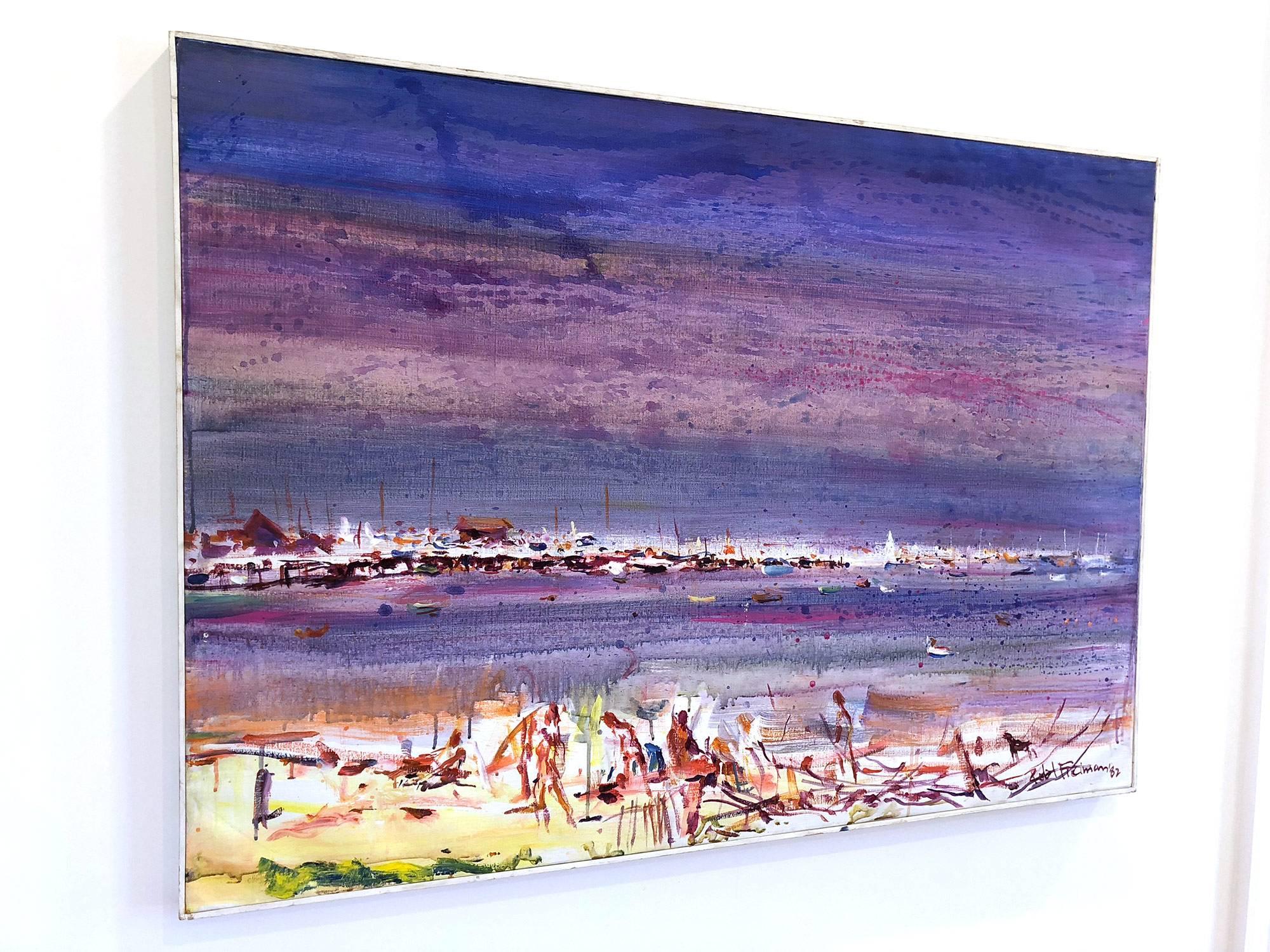 Grandes figures abstraites sur la plage en vente 8