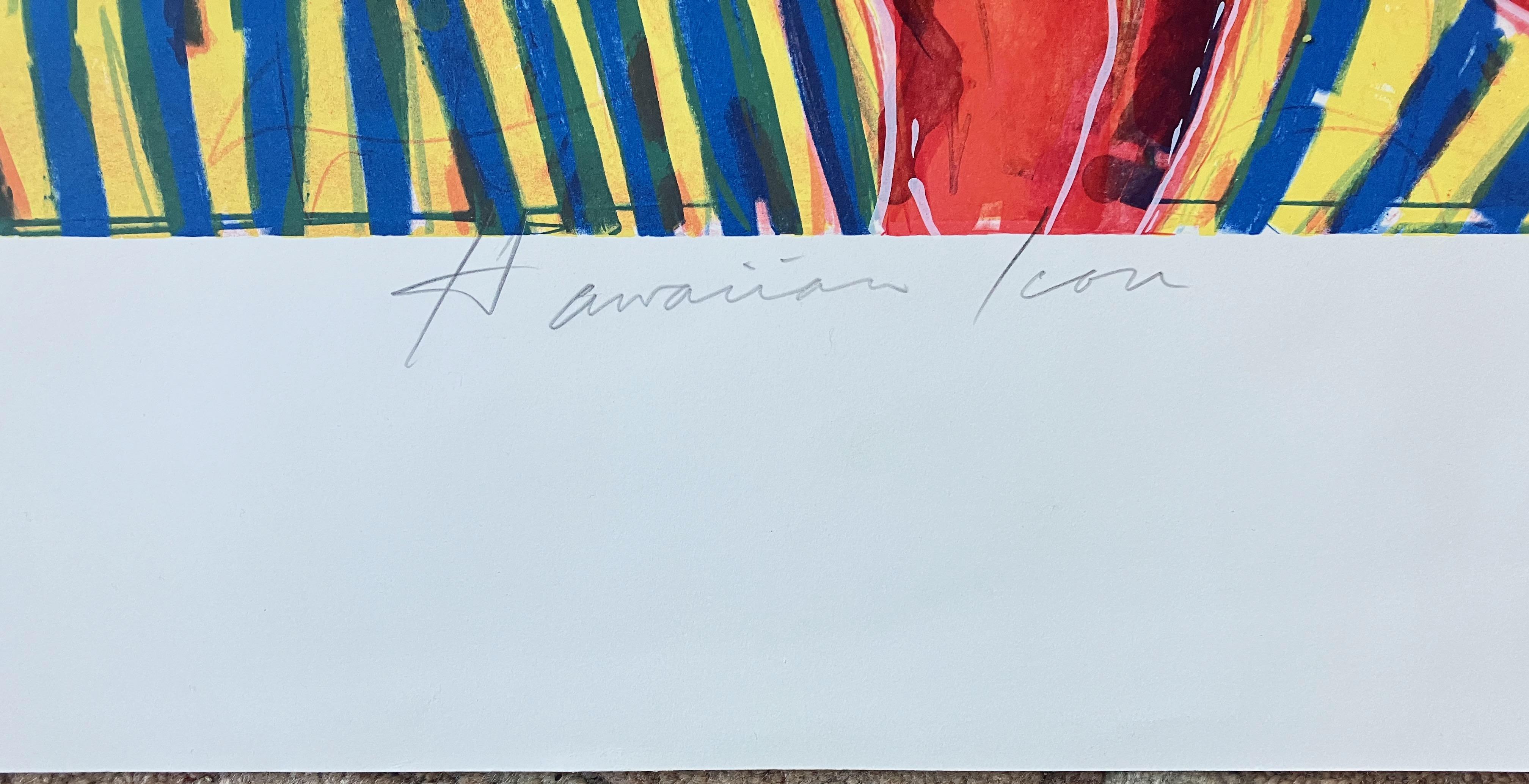 Artista: Robert Freimark - Americano (1922-2010)
Titolo: Icona hawaiana
Data: 1991
Medio: Litografia a 5 colori su carta Somerset
Dimensioni dell'immagine: 22 x 30 pollici
Dimensioni del foglio: 30 x 38 pollici
Firma: Firmato e datato a matita in