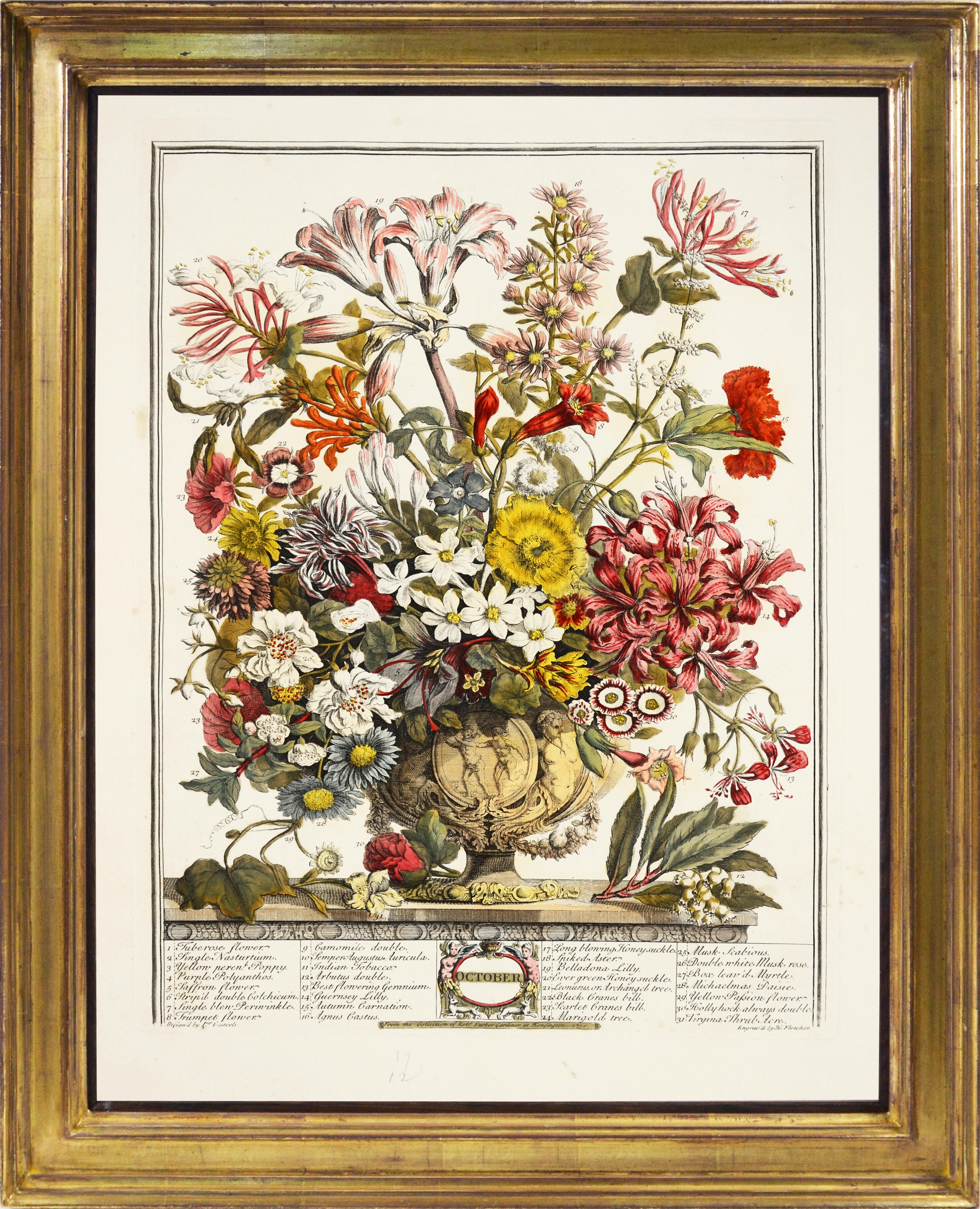 FURBER's Spectacular Floral Calendar: Twelve Months of Flowers 2