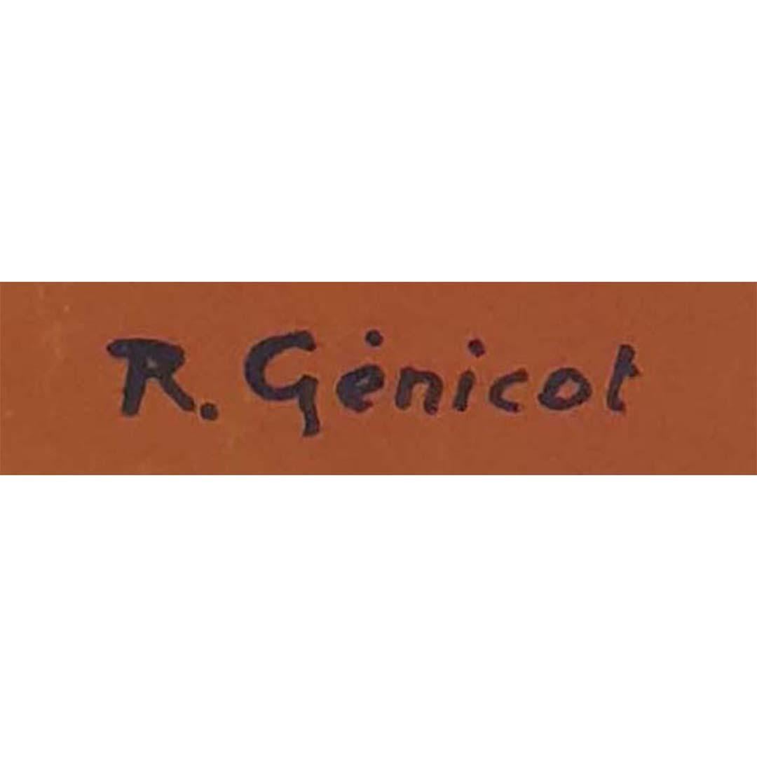 1940 Affiche originale de Robert Génicot - Le Maroc, terre de grand tourisme en vente 1