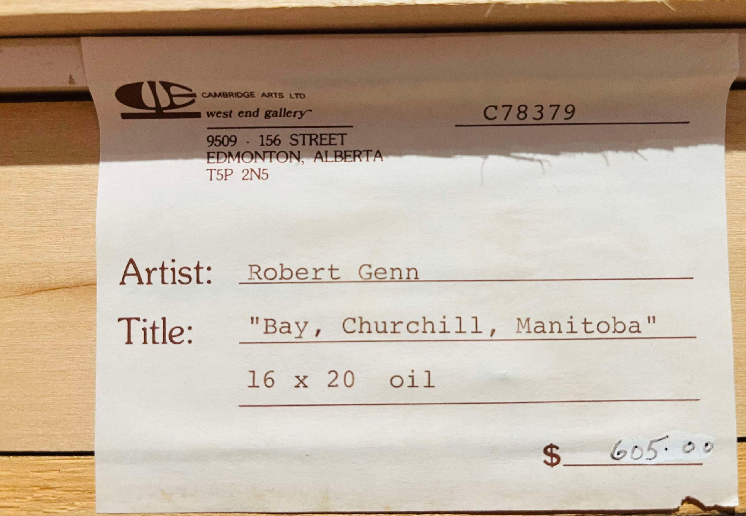Bahía de Hudson, Churchill, Manitoba - Painting de Robert Genn
