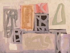 Formas en carboncillo y jade", Abstracción del Área de la Bahía de San Francisco, SFMFA, CWS