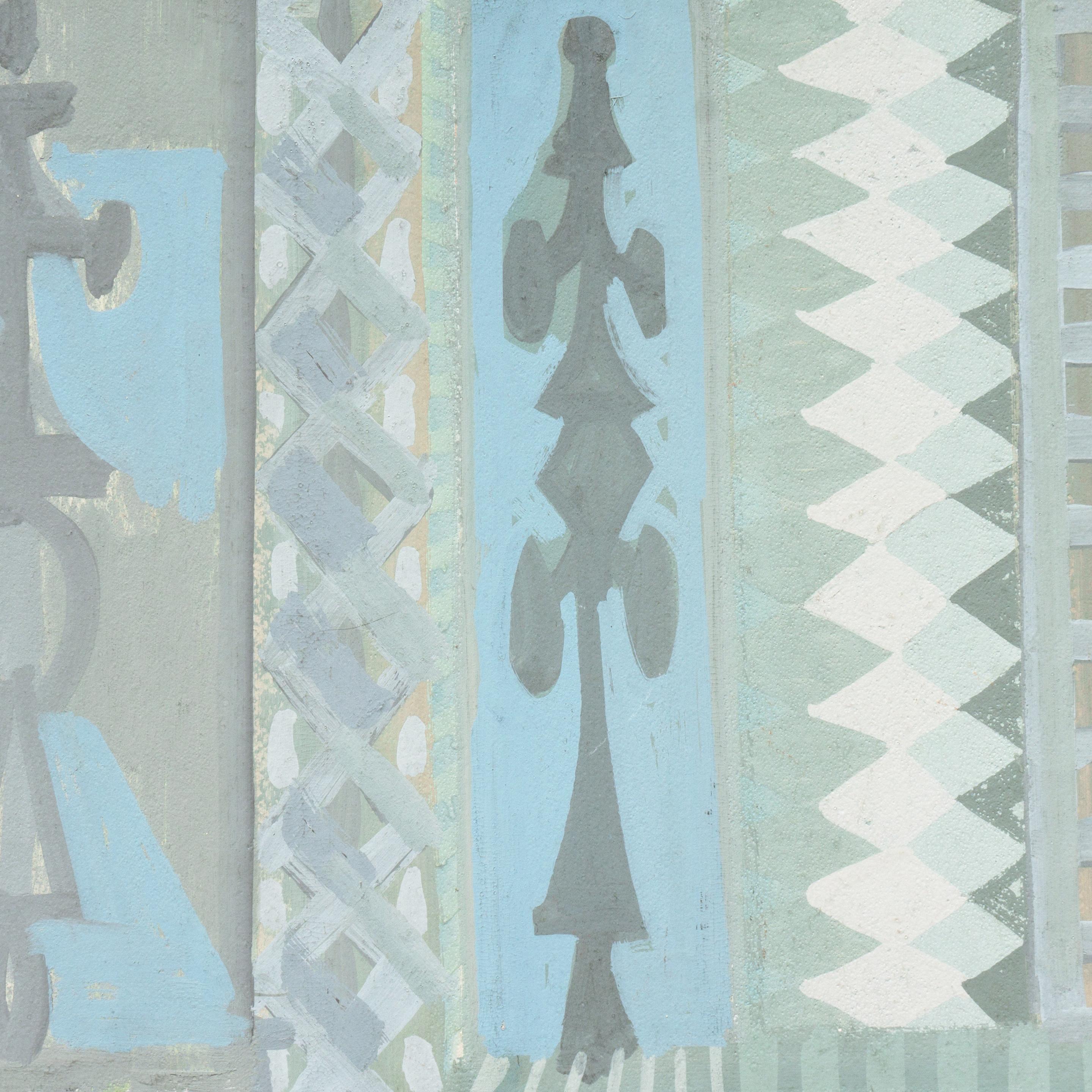 Forme in blu e grigio