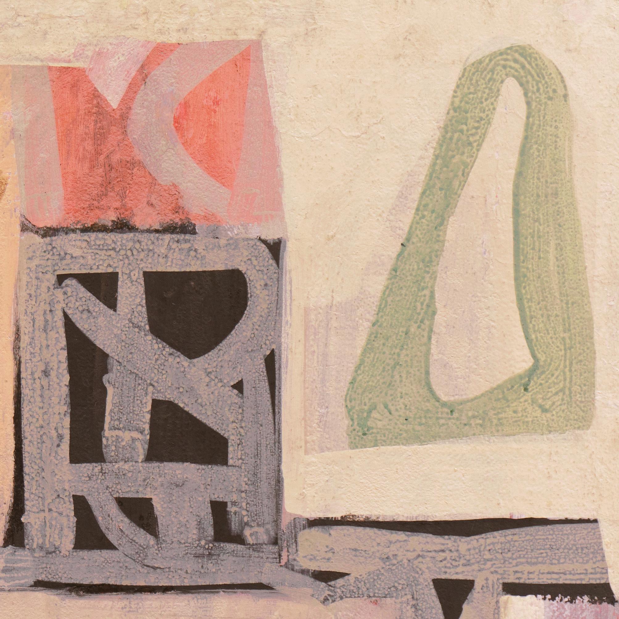 'Forms in Charcoal and Jade', San Francisco Bay Area Abstraction, SFMFA, CWS For Sale 1