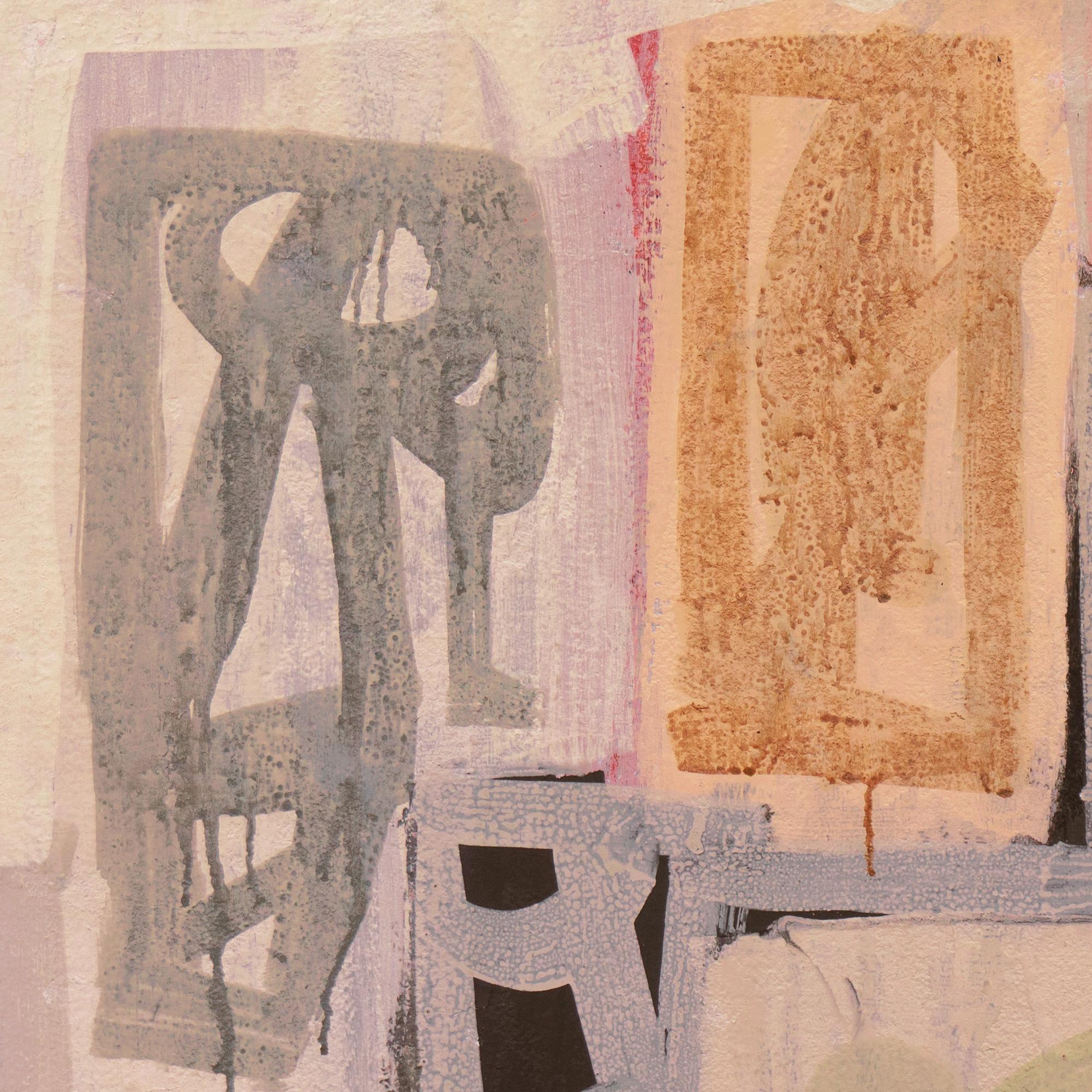 'Forms in Charcoal and Jade', San Francisco Bay Area Abstraction, SFMFA, CWS For Sale 2