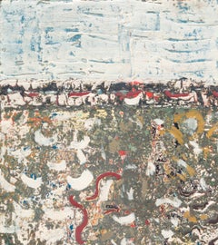 'Winter Landscape', San Francisco Bay Area Abstraction, Wayne Thiebaud