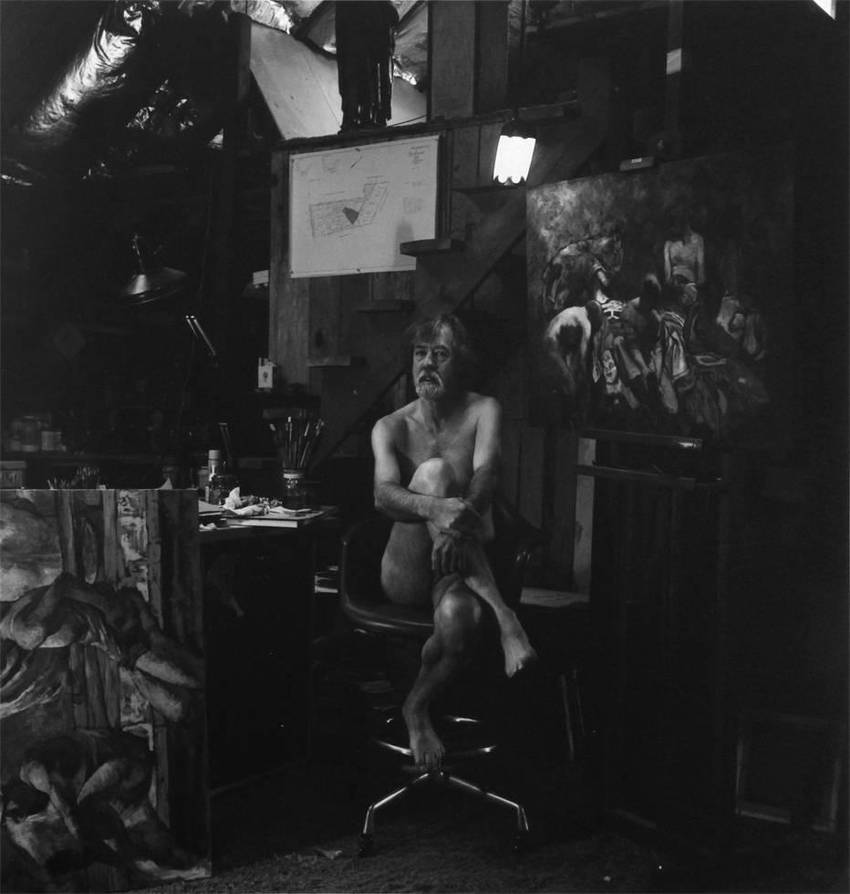 Robert Giard Portrait Photograph – Porträt von Newton McMahon