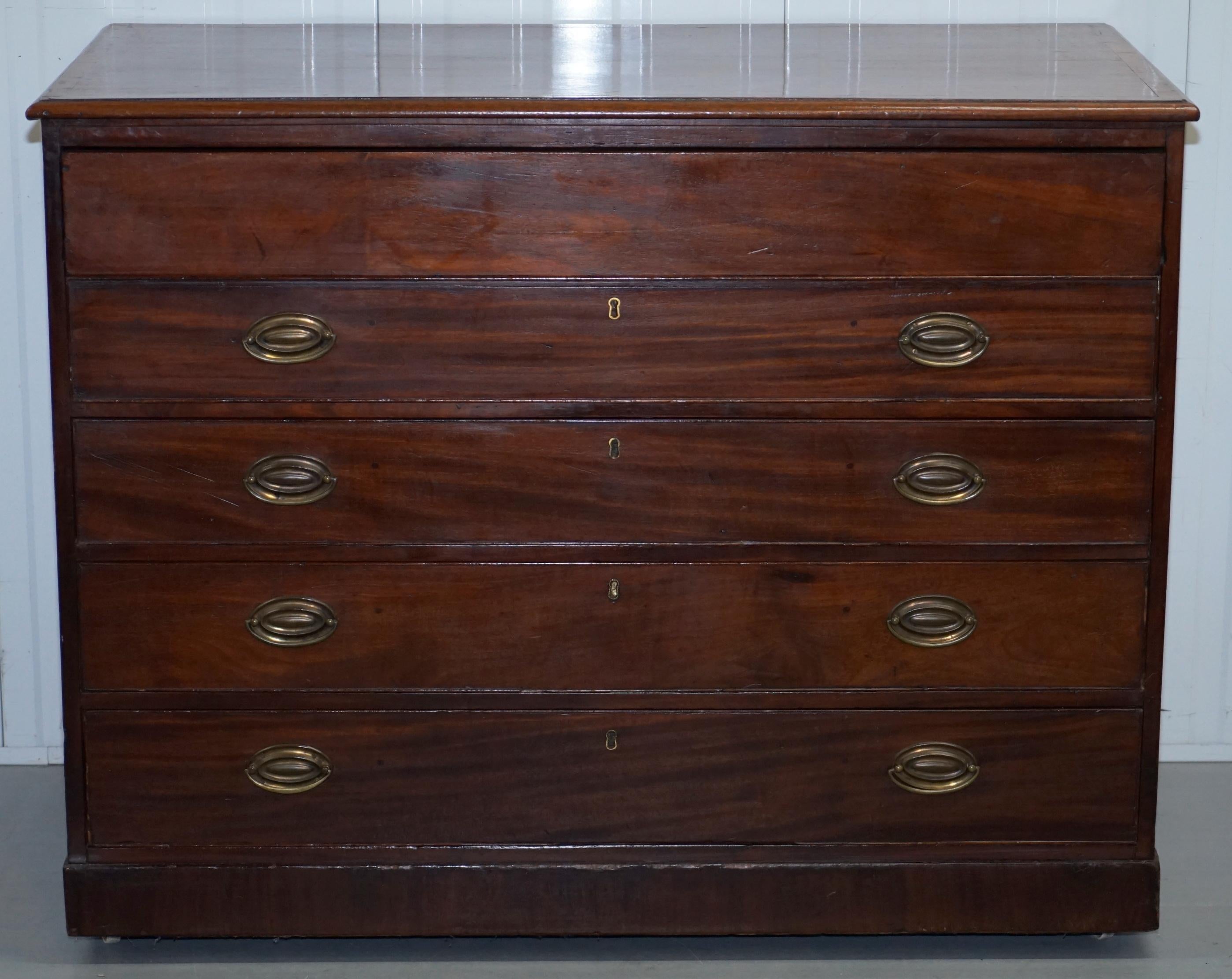 library chest of drawers