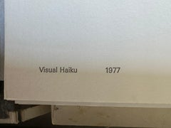 Visual Haiku (Portfolio Print - Snowy Tree)