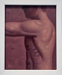 Leçon d'anatomie n° 63 (étude contemporaine du torse d'un homme, encadrée)