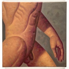 Lezione di anatomia, segmento 11 (Pittura figurativa del torso maschile muscoloso)