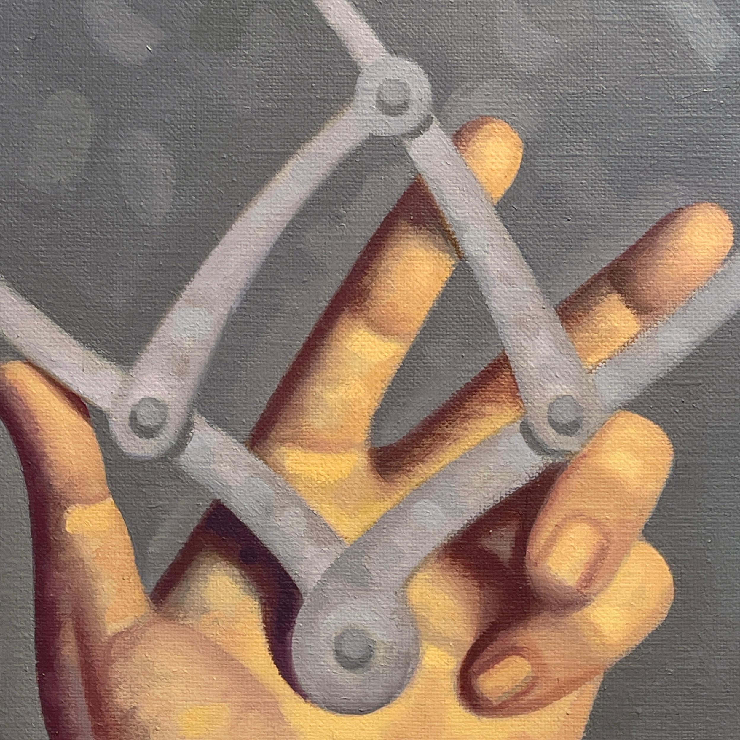 Robert Goldstrom Anatomy Lesson, Segment 4 (Figurative Painting of