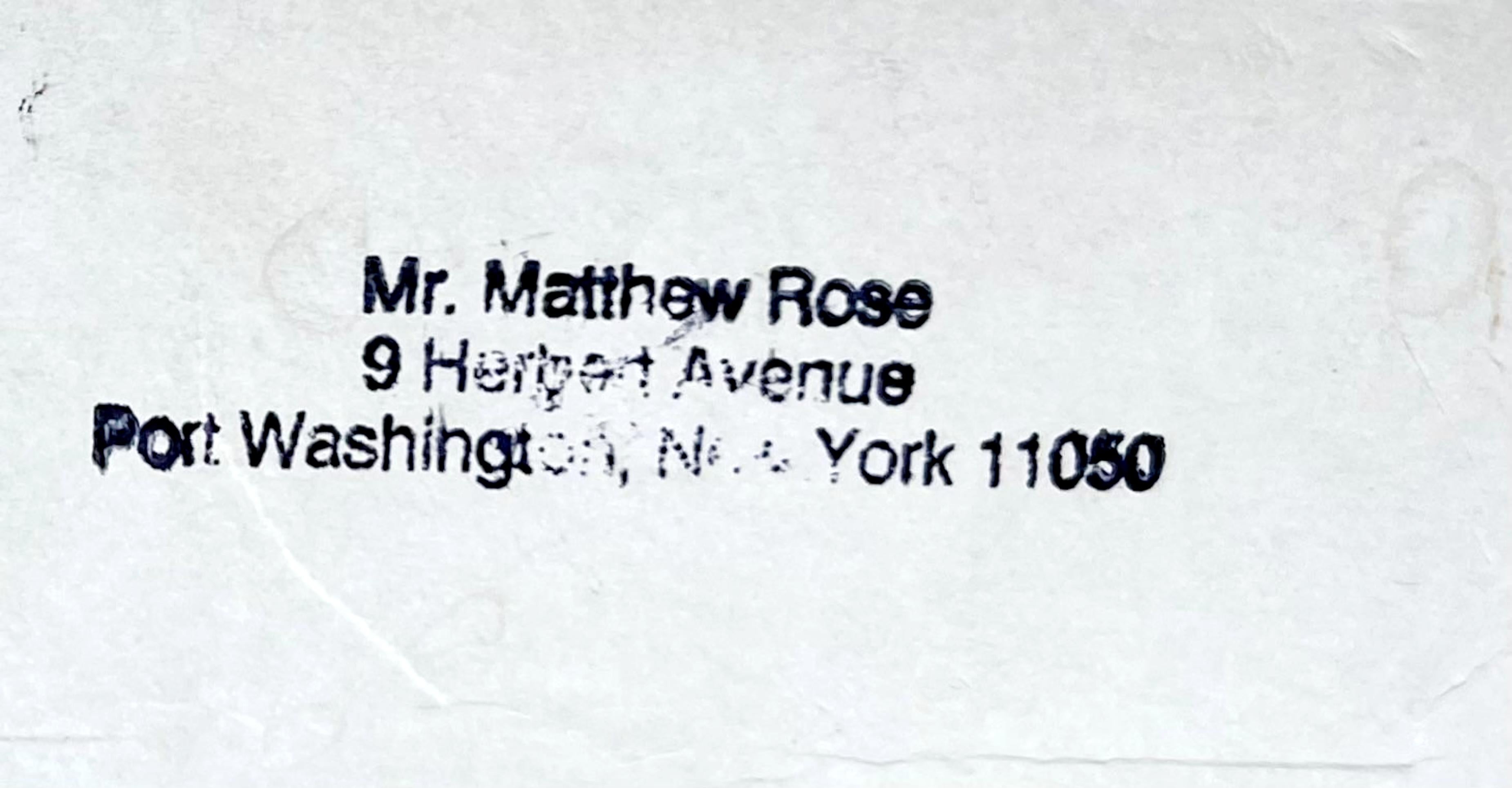 Collage Canvas Painting III (signed and inscribed to fellow artist & curator) For Sale 4