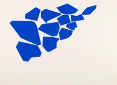 Uno Dos Tres (Azul Cobalto) de Robert Goodnough, 1968