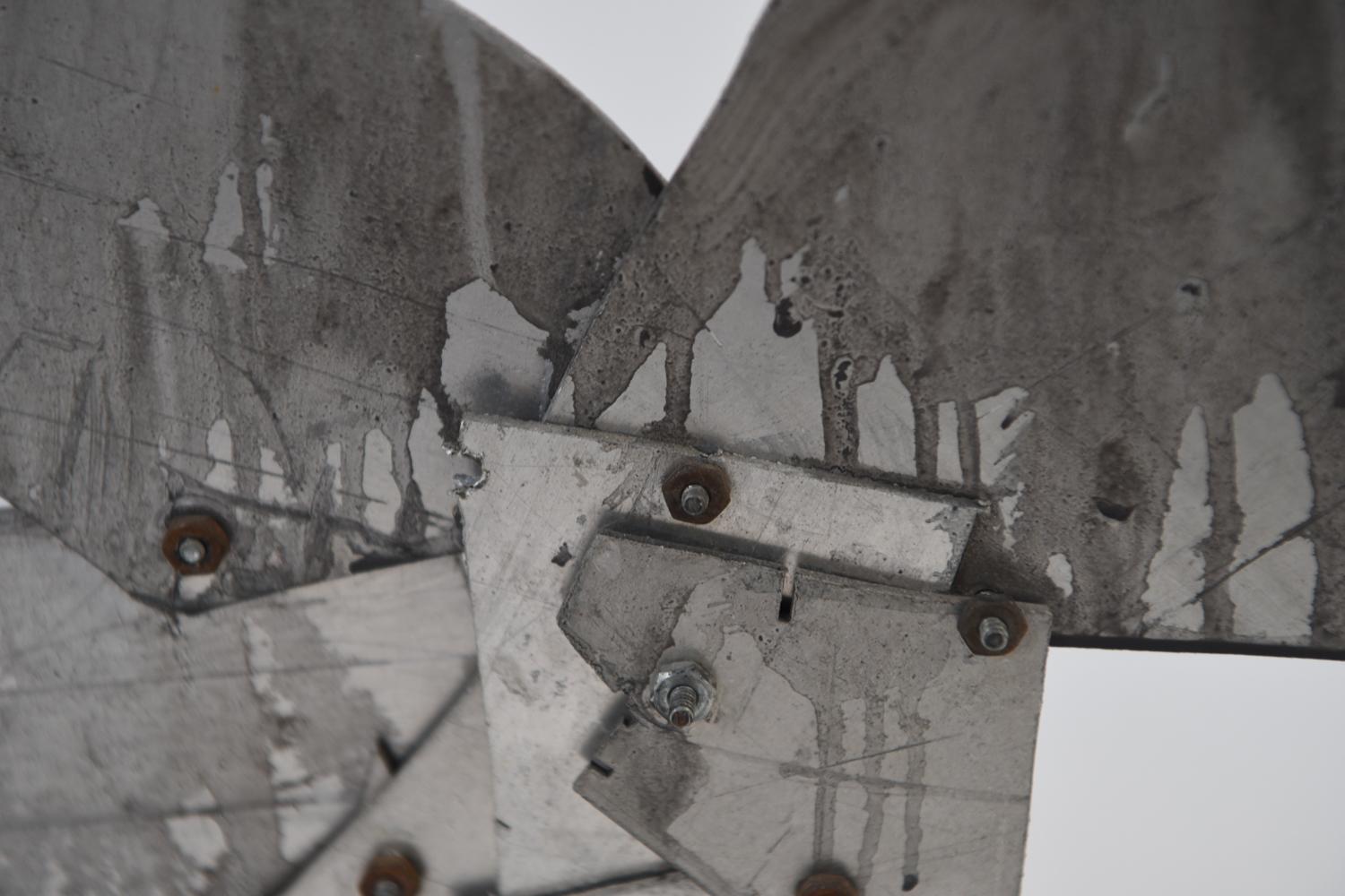 Robert Goodnough 1968 Pterodactyl Abstract Metal Sculpture 4