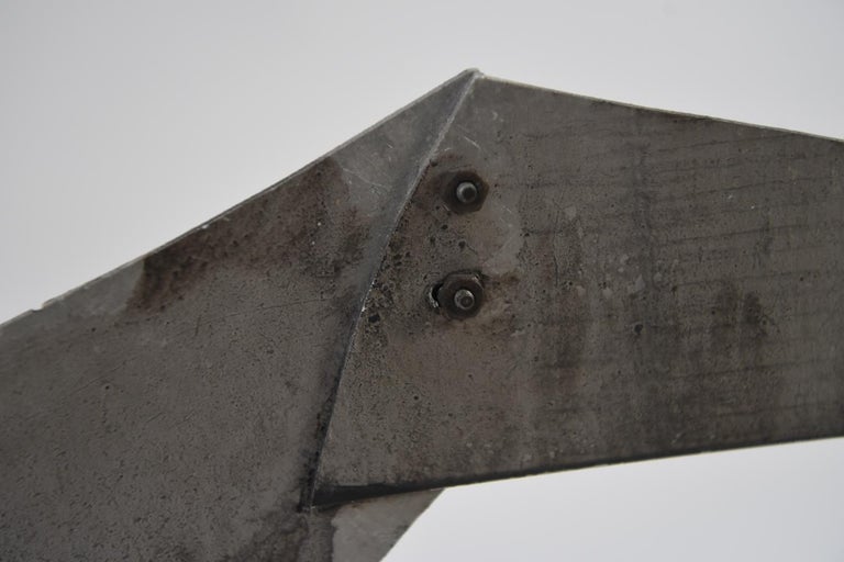 Robert Goodnough 1968 Pterodactyl Abstract Metal Sculpture For Sale 3