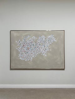 Robert Goodnough, "White and Gray Developement", 1980