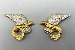 Robert Goosens for Yves Saint Laurent Bird Earrings