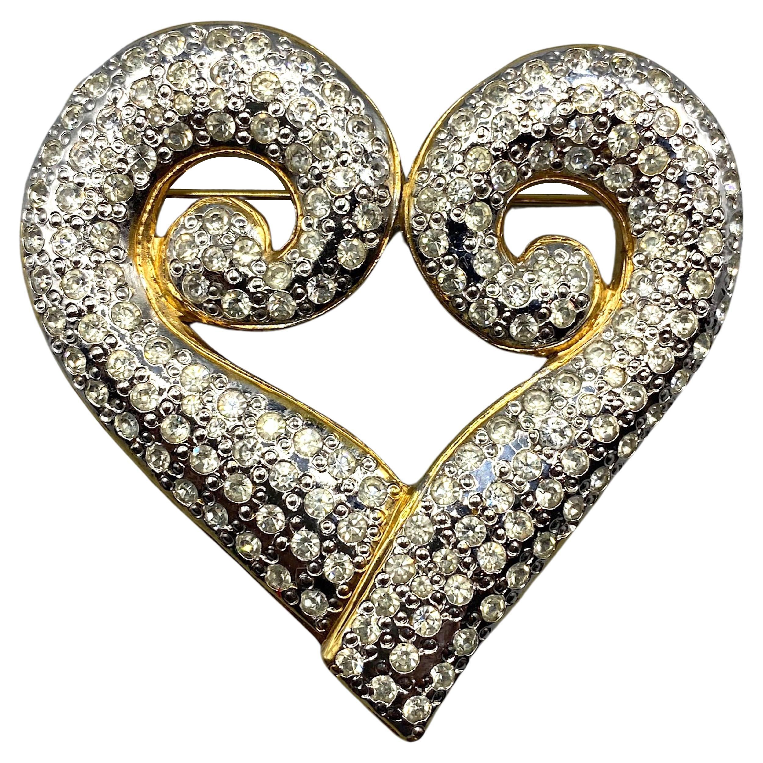 Robert Goosens pour Yves Saint Laurent  Broche en or