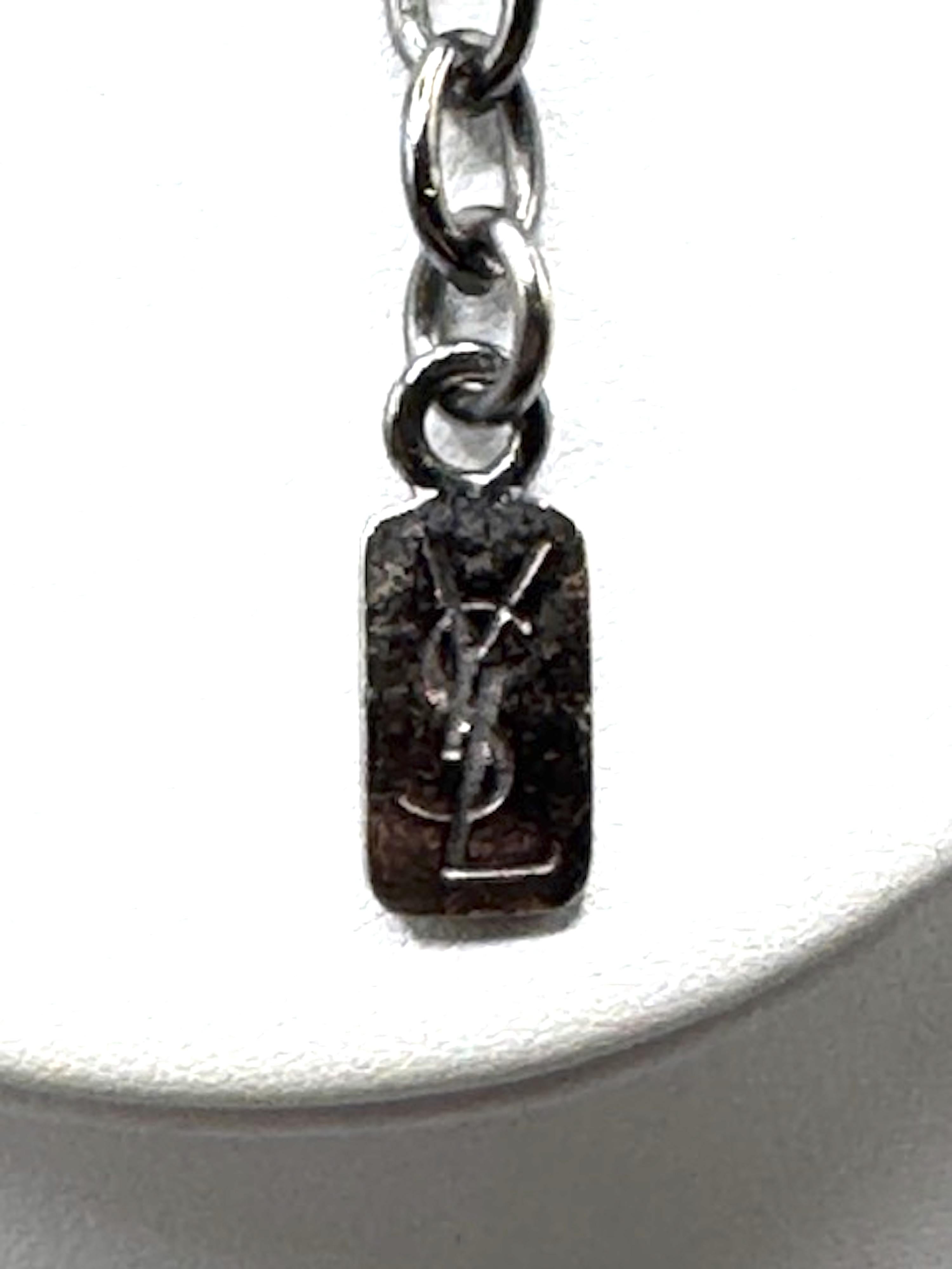Robert Goossens for Yves Saint Laurent 1980 Collana con smeraldo e citrino cabochon in vendita 6
