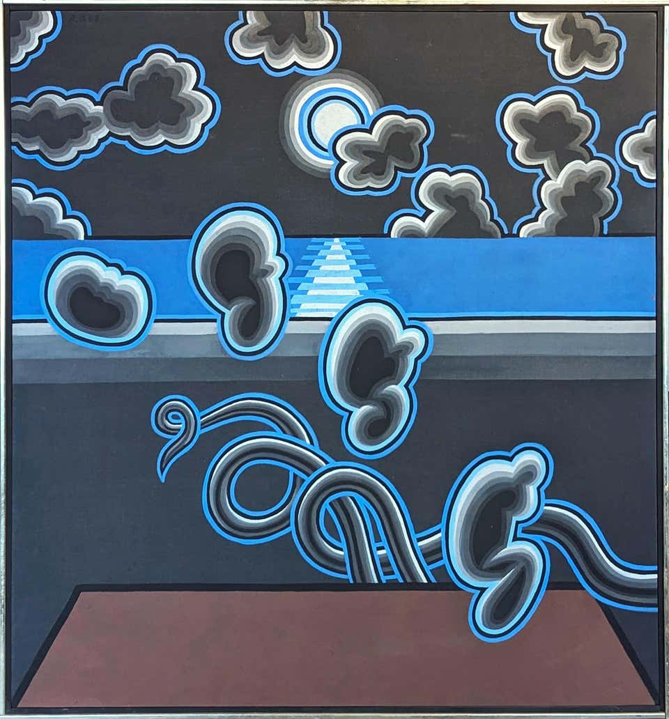 Robert Gordy - Study for River Bathers (Original, Signed) at 1stDibs ...