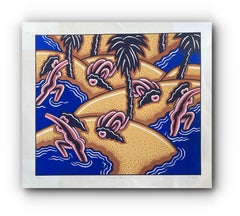 "Tortola Stomp" - Signed, Numbered 2/20, Robert Gordy Print