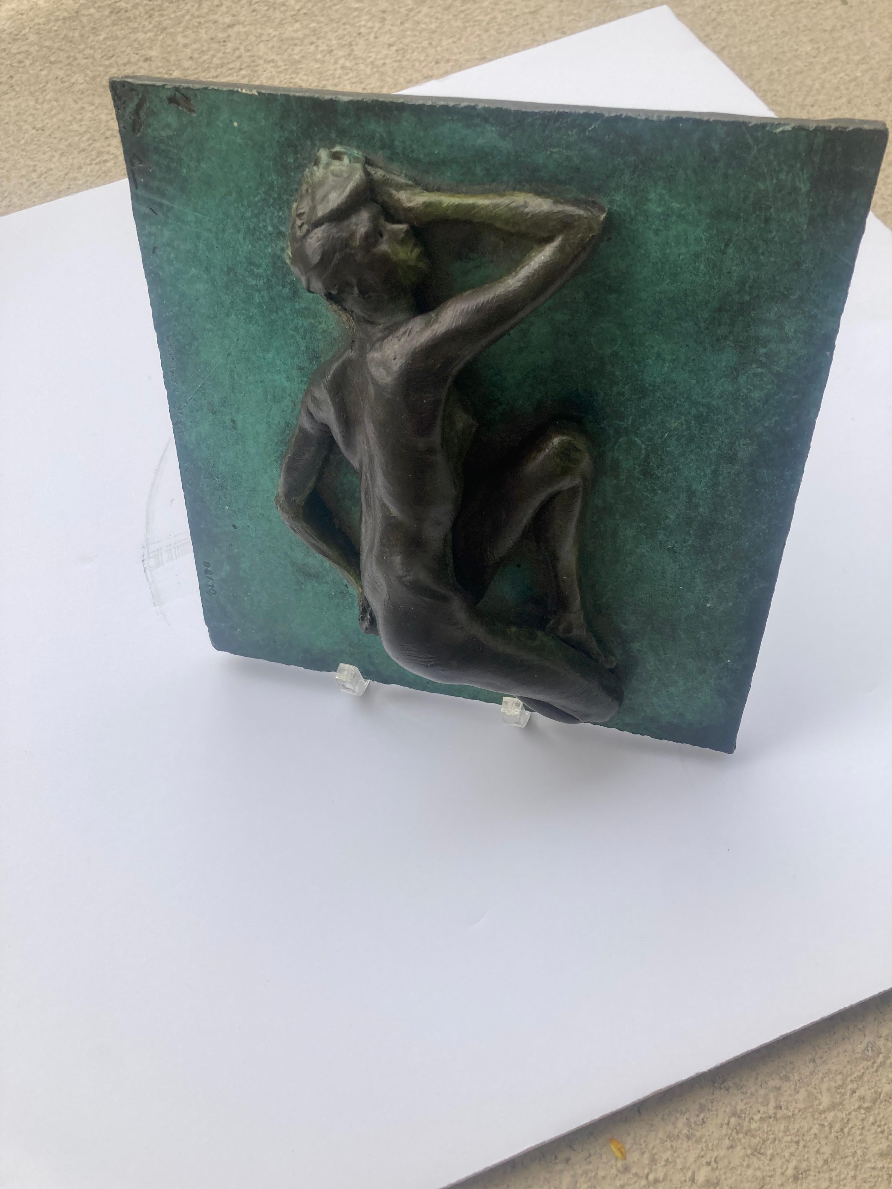 Sculpture de nu en bronze de Robert Graham, / mur/table TitreJennifer4/10,1996.RG en vente 5
