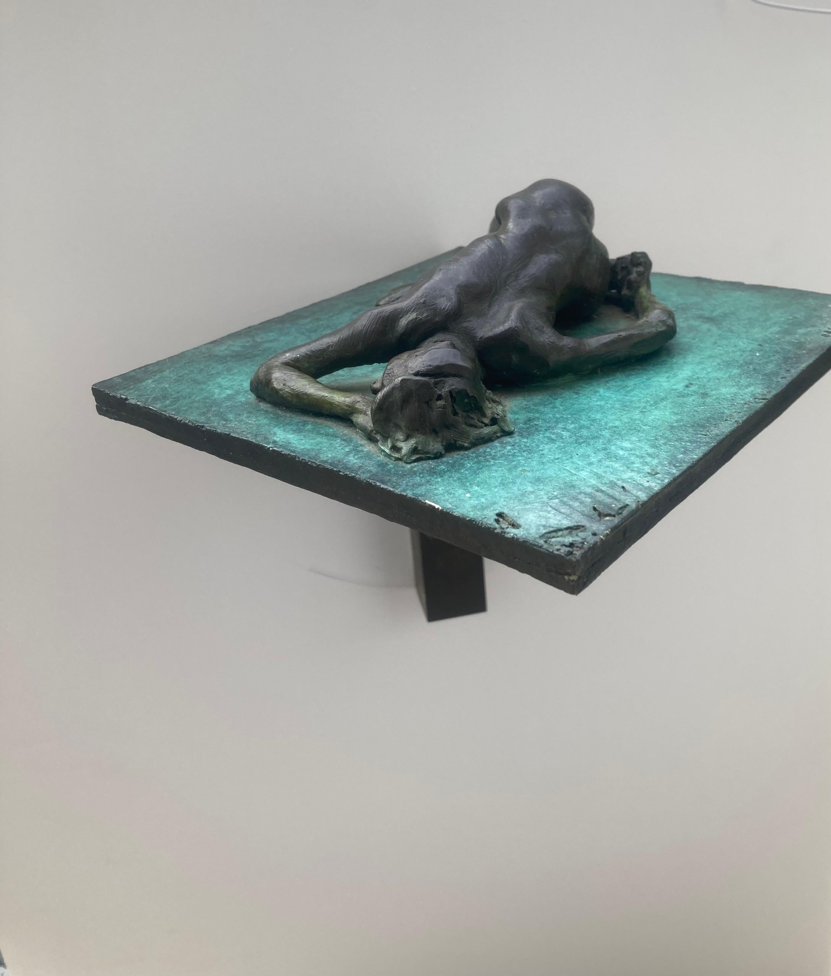 Robert Graham bronze nude sculpture, /wall/table Title