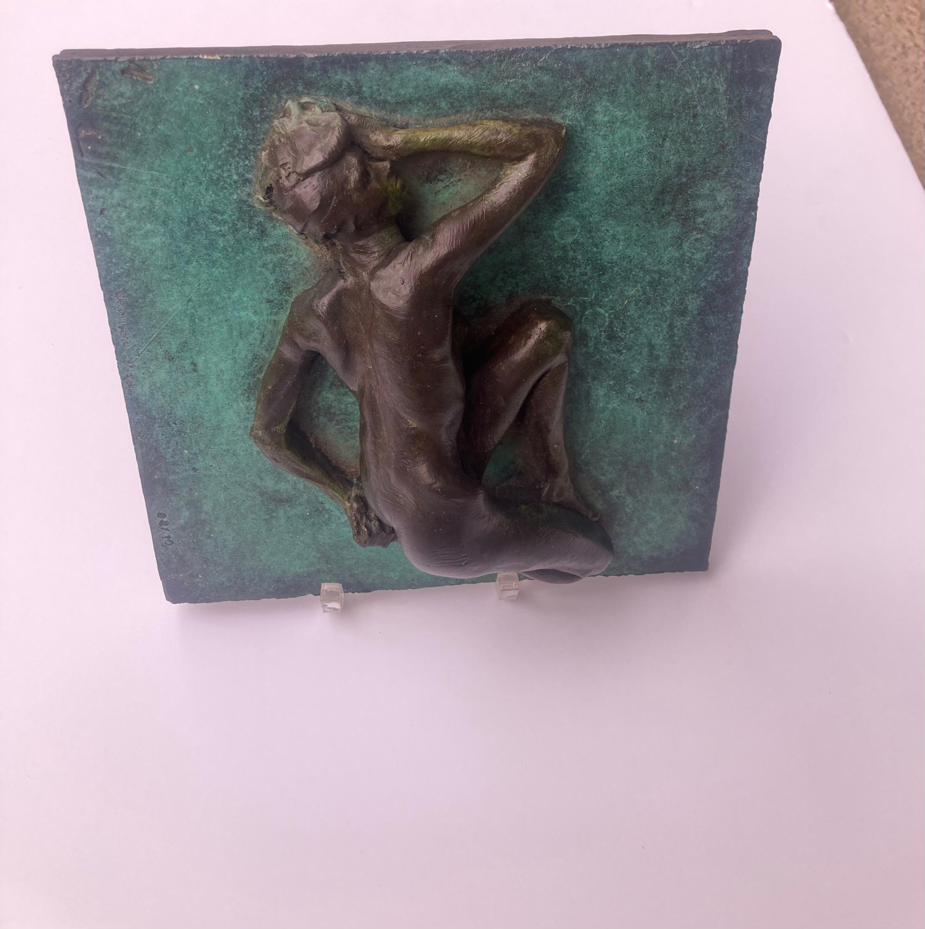 Américain Sculpture de nu en bronze de Robert Graham, / mur/table TitreJennifer4/10,1996.RG en vente