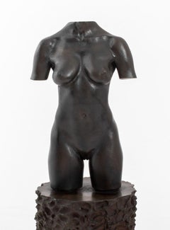 Sculpture de torse MOCA en bronze de Robert Graham