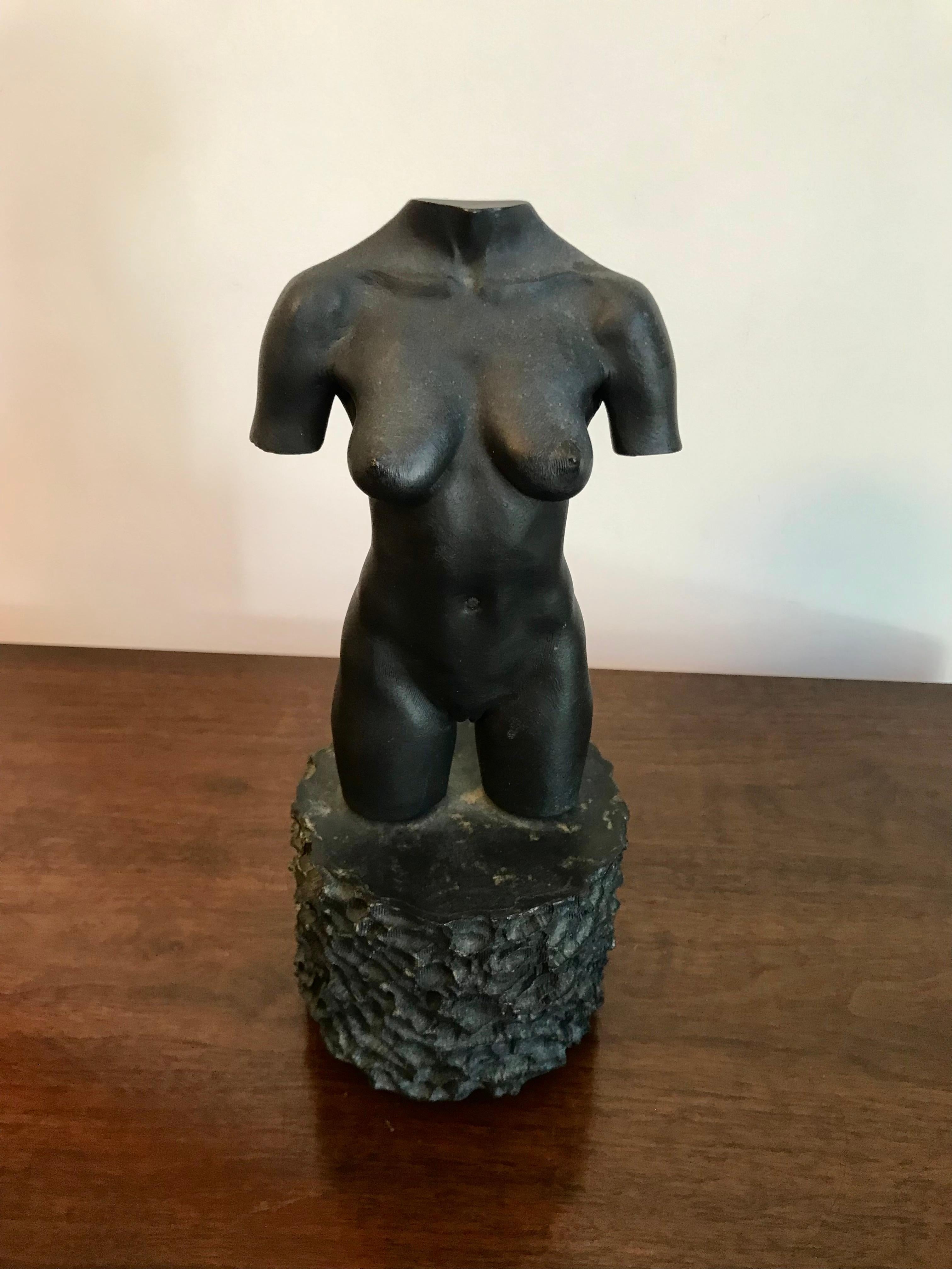 Cast Robert Graham Bronze Torso Sculpture