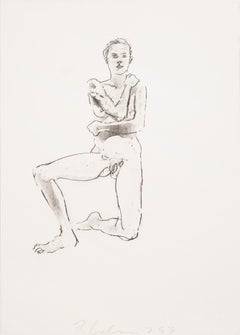 Figurenstudie (Kneeling) von Robert Graham