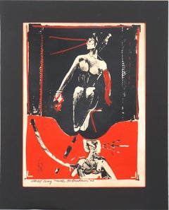 Mid Century Silkscreen -- Starlet Being Made 2/10 by Robert Graham 1963