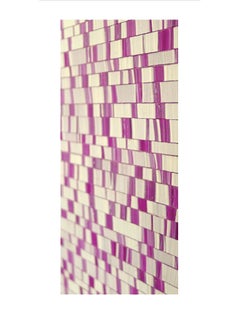 "Elias - violet" - abstract minimalism, purple oil painting