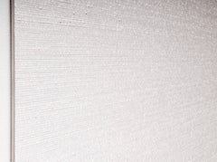 "James" - white minimalistic abstract painting